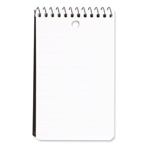 Mead Wirebound Memo Pad With Wall-hanger Eyelet Medium/college Rule Randomly Assorted Cover Colors 60 White 3 X 5 Sheets - School Supplies -