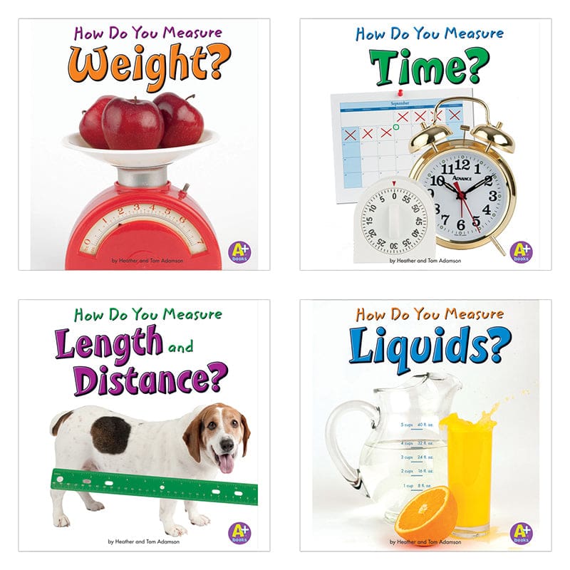 Measure It Book Set Set Of 4 - Math - Capstone / Coughlan Pub