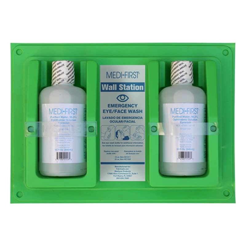 Medique Eye Wash Station Double 32Oz - Nursing Supplies >> Eye Wash Station - Medique