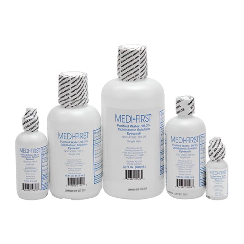 Medique Medi-Wash Eye Wash 16Oz - Nursing Supplies >> Eye Wash Station - Medique