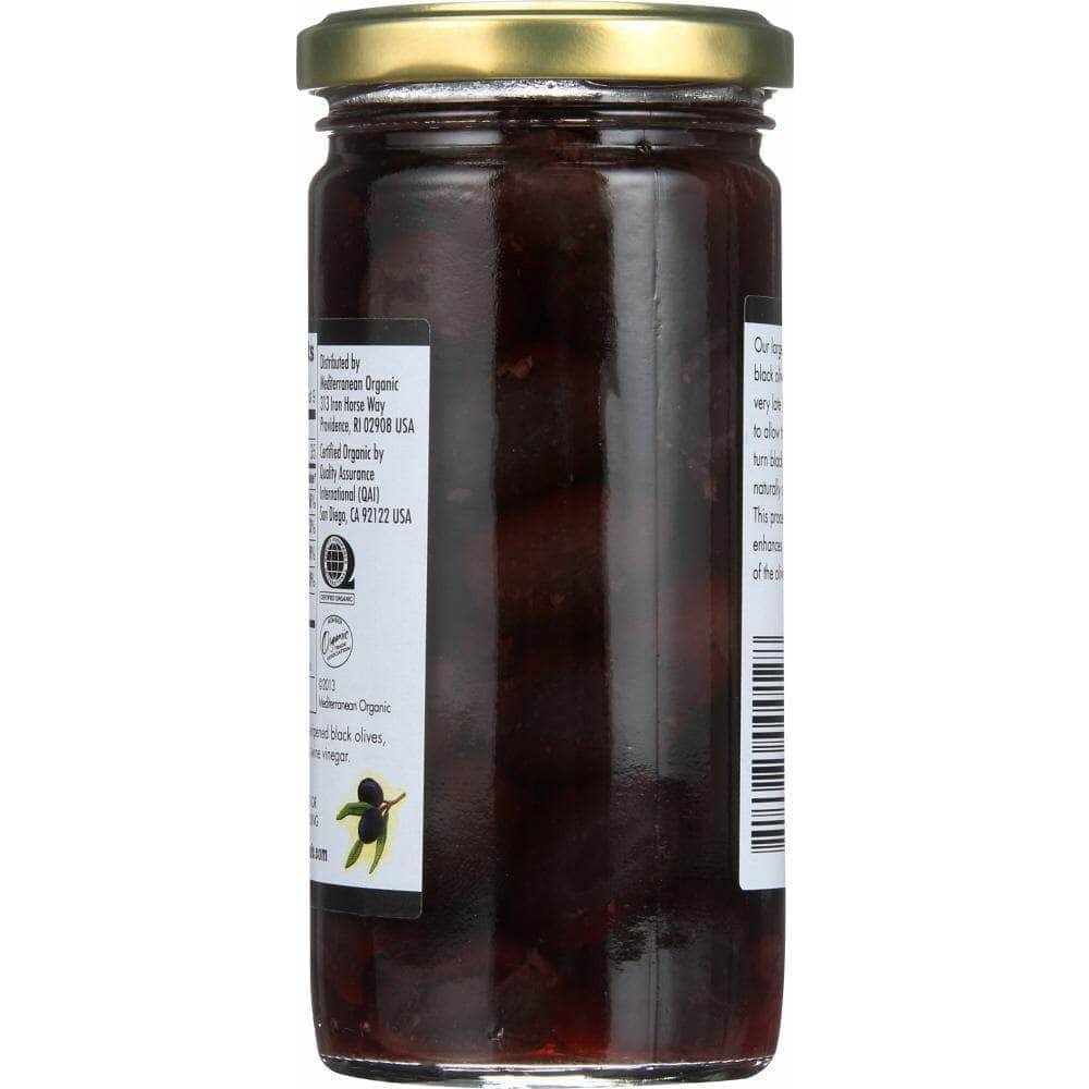 Mediterranean Organic Mediterranean Organics Ripe Black Olives Pitted Organic, 9 oz