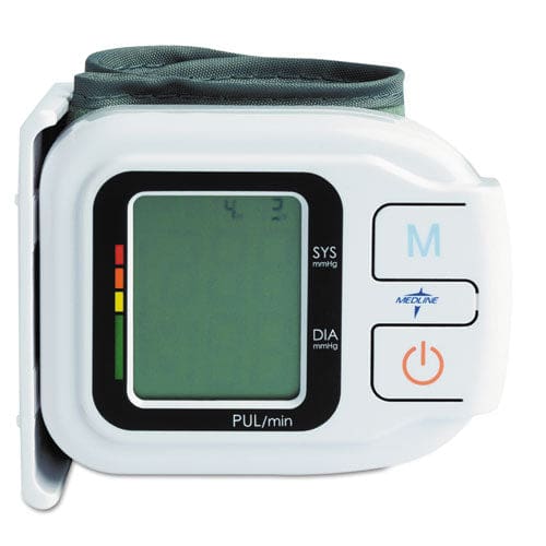 Medline Automatic Digital Wrist Blood Pressure Monitor One Size Fits All - Janitorial & Sanitation - Medline