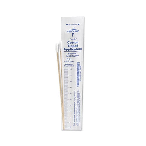 Medline Cotton-tipped Applicators 6 100 Applicators/box - Janitorial & Sanitation - Medline