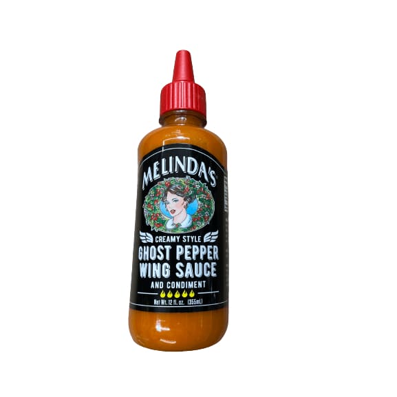 Melinda's Melinda's Creamy Style Ghost Pepper, Wing Sauce and Condiment, 12 oz