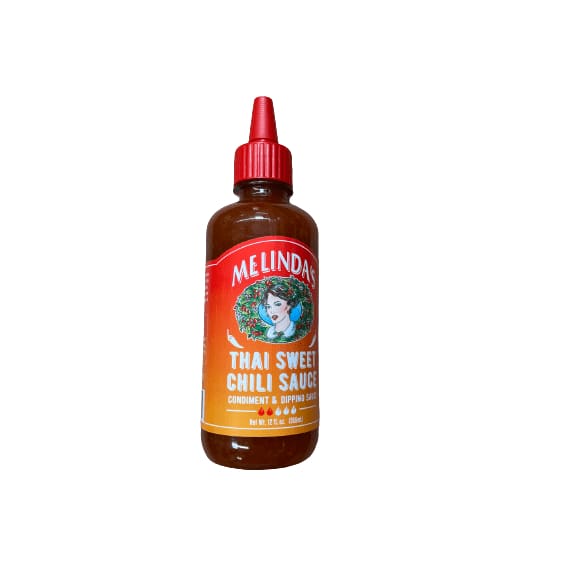 Melindas Melinda's Thai Sweet Chili Sauce, Condiment and Dipping Sauce, 12 oz