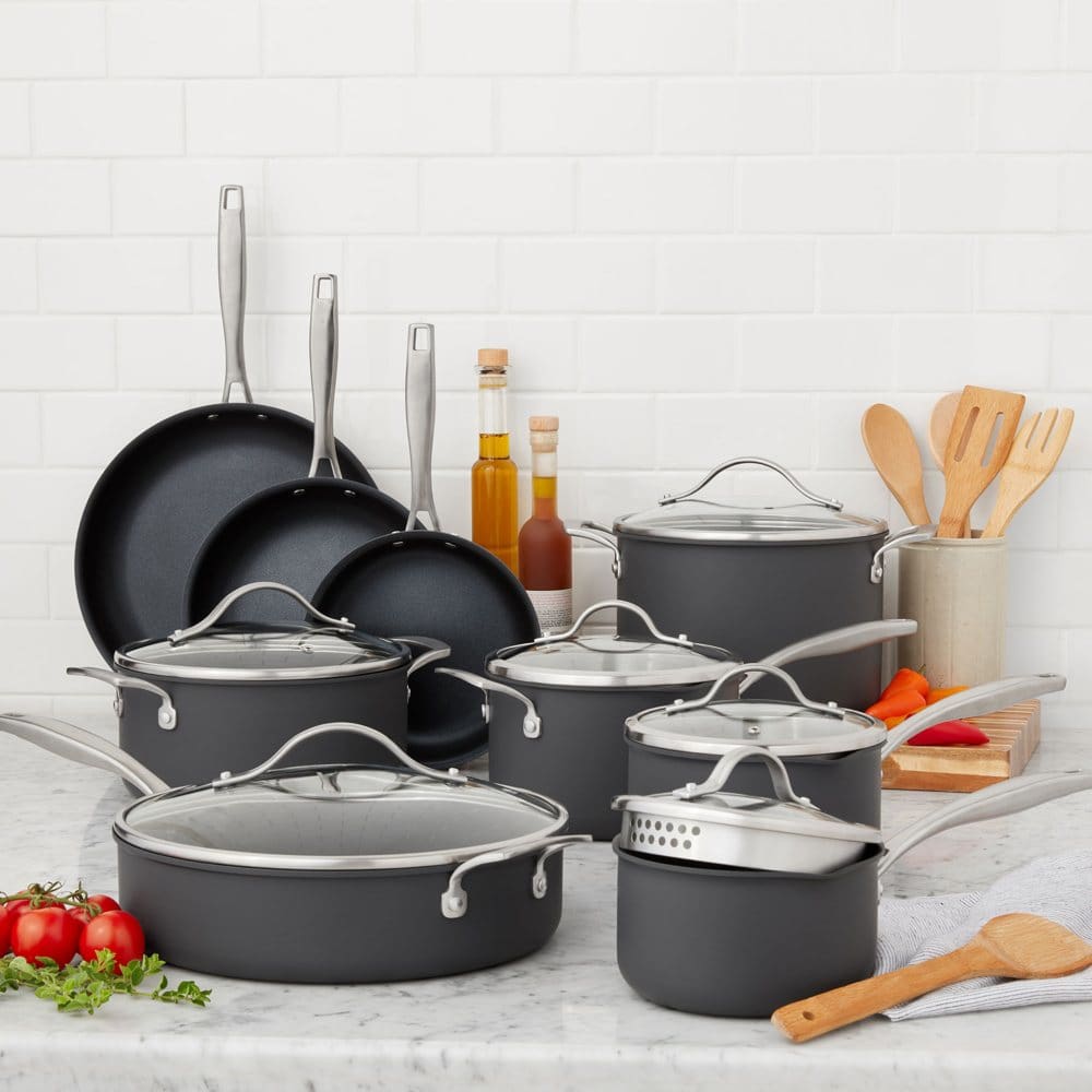 Member’s Mark 15-Piece Hard Anodized Aluminum Cookware Set - Cookware - Member’s Mark