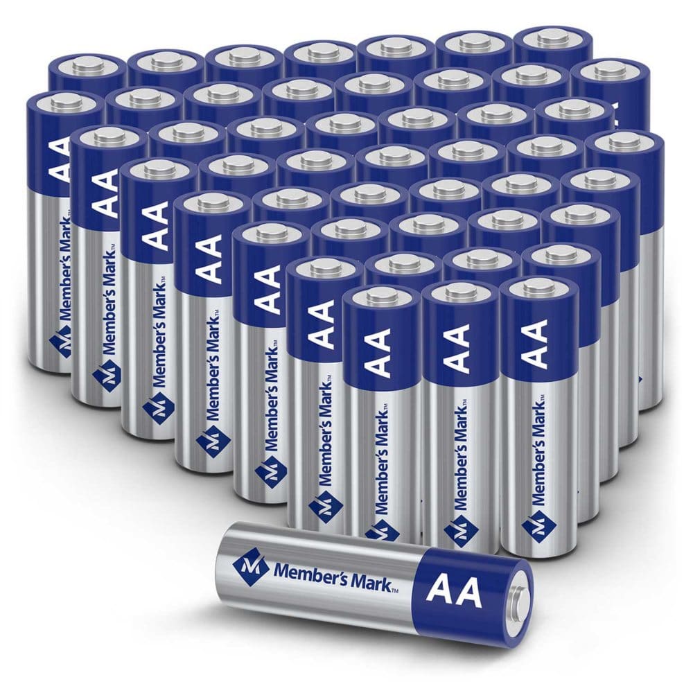 Member’s Mark Alkaline AA Batteries (48 Pack) - Batteries - Member’s Mark