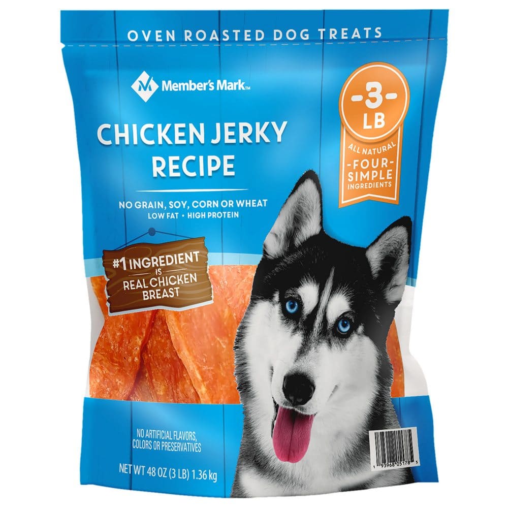 Member’s Mark Chicken Jerky Recipe Dog Treats (48 oz.) - Dog Food & Treats - Member’s Mark