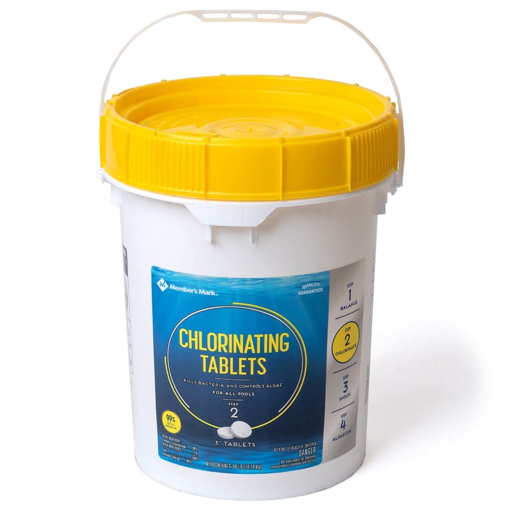 Member’s Mark Chlorinating Tablets (40 lbs.) - Pools & Water Fun - Member’s Mark