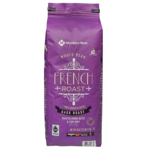 Member’s Mark French Roast Whole Bean Coffee (40 oz.) - Member’s Mark