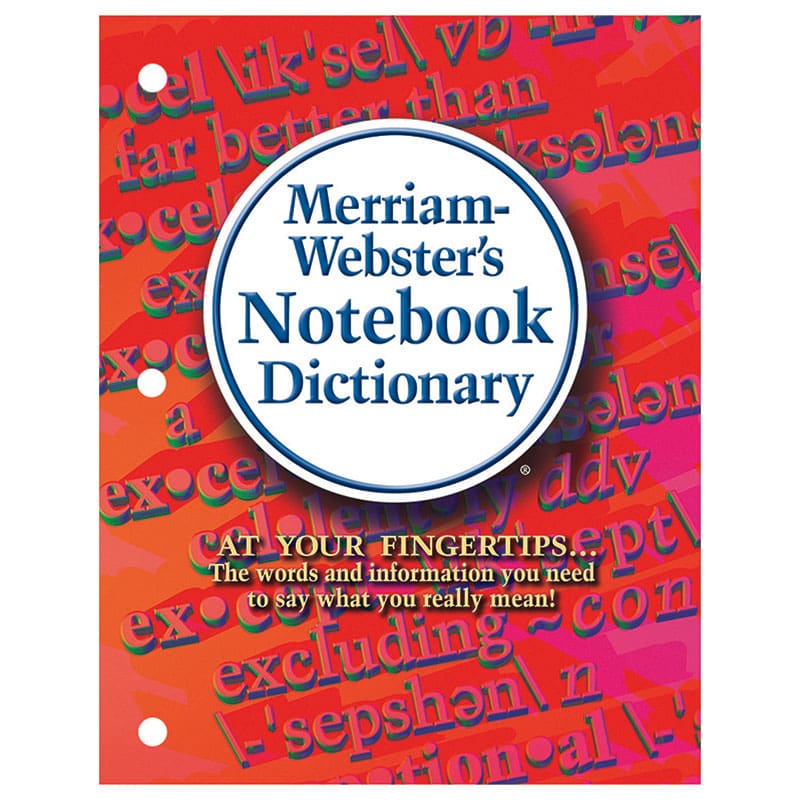 Merriam Webster Notebook Dictionary (Pack of 10) - Reference Books - Merriam - Webster Inc.