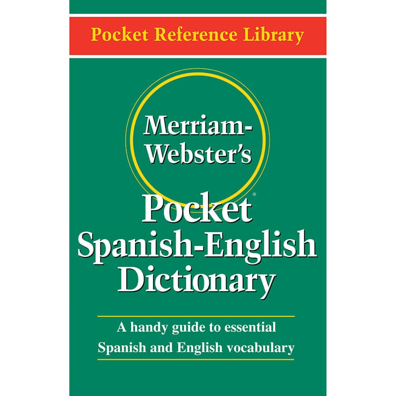 Merriam Websters Pocket Spanish - English Dictionary (Pack of 8) - Spanish Dictionary - Merriam - Webster Inc.