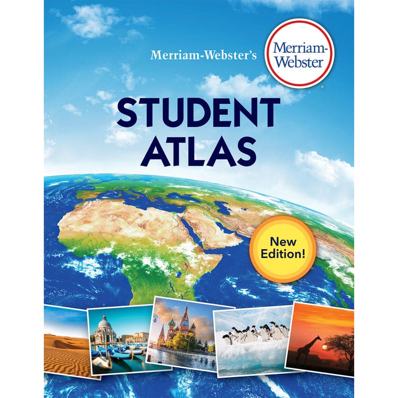 Merriam-Websters Student Atlas (Pack of 3) - Reference Books - Merriam - Webster Inc.