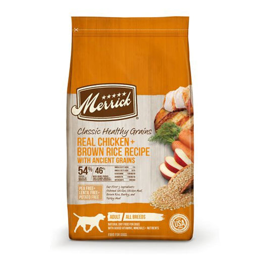 Merrick Dog Classic Chicken and Brown Rice 25Lb - Pet Supplies - Merrick