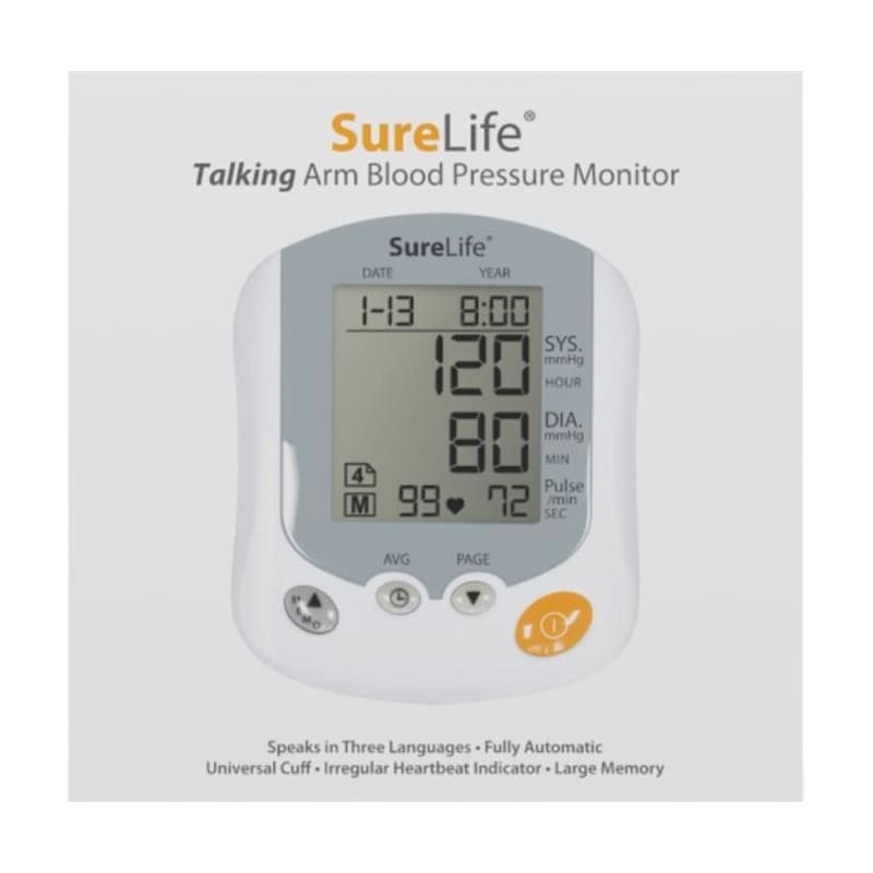 MHC Medical Digital Blood Pressure Kit Talking Auto - Diagnostics >> Blood Pressure - MHC Medical