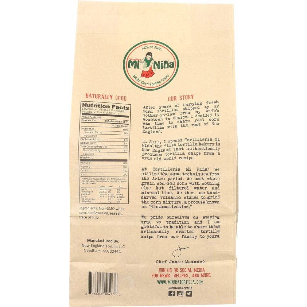 Mi Nina Mi Nina Chips Tortilla Sea Salt, 12 oz