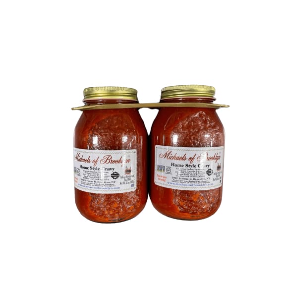 Michaels Of Brooklyn Michaels Of Brooklyn, Sauce Tomato Homestyle Gravy, 2 pack (total: 64 Ounces)