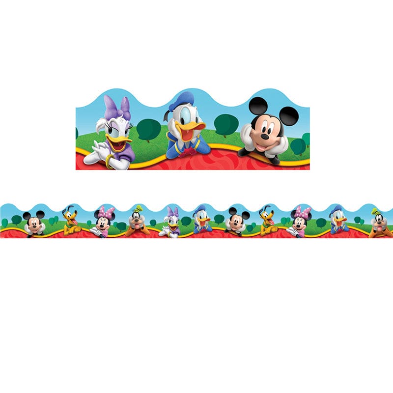 Mickey Mouse Clubhouse Characters Deco Trim (Pack of 10) - Border/Trimmer - Eureka