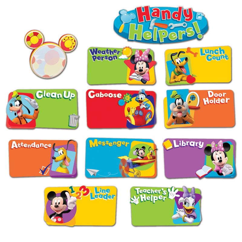 Mickey Mouse Clubhouse Handy Helpers Job Chart Mini Bbs (Pack of 6) - Miscellaneous - Eureka