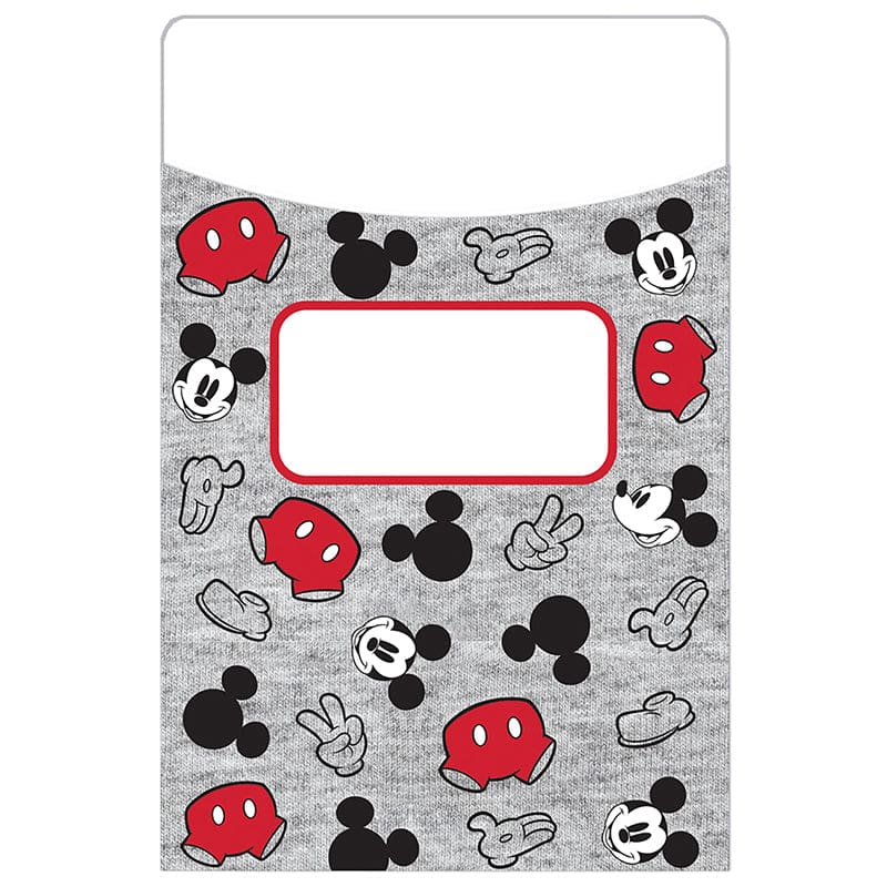 Mickey Mouse Throwback Library Pckt (Pack of 8) - Library Cards - Eureka