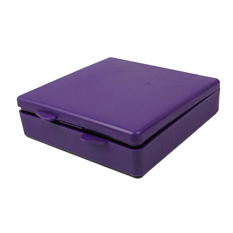 Micro Box 4X4X1In Purple (Pack of 12) - Storage Containers - Romanoff Products