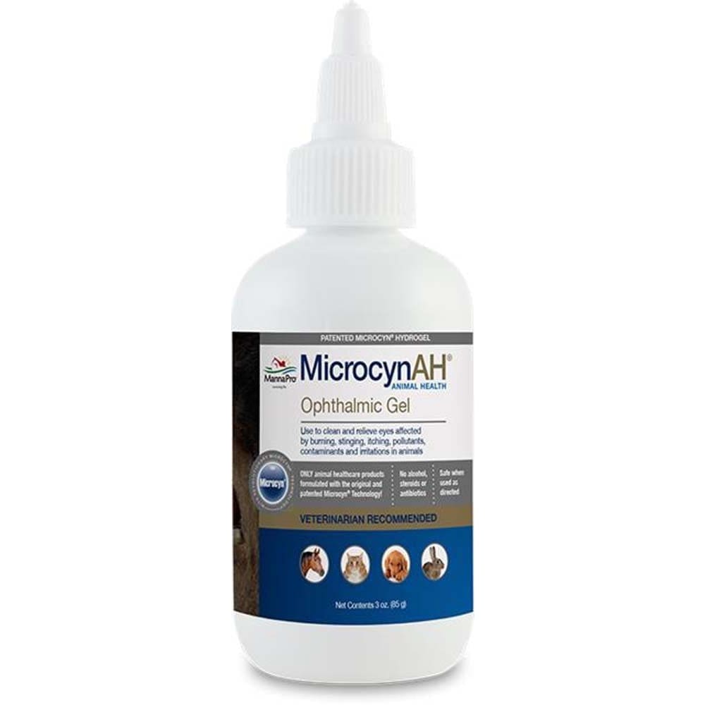 MicrocynAH Ophthalmic Gel 3 oz - Pet Supplies - MicrocynAH