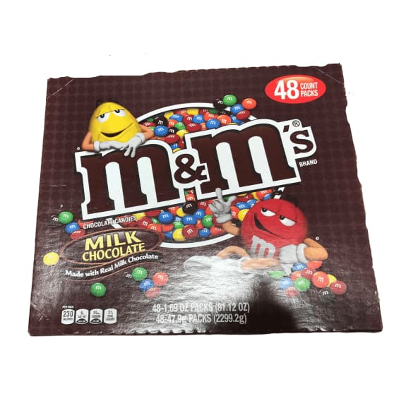 Milk Chocolate M&M's, 48 pk. - ShelHealth.Com