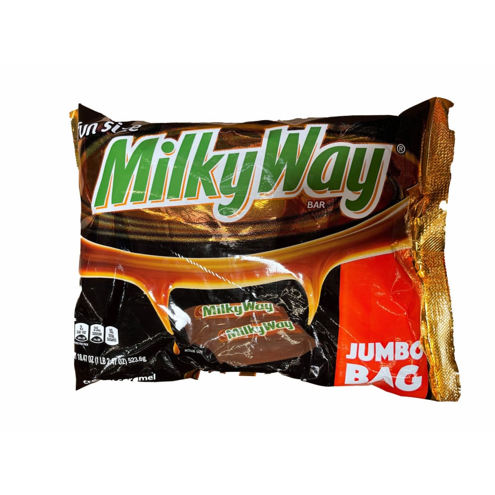 Milky Way Milky Way Fun Size Milk Chocolate Candy Bars - 18.47 oz Bag