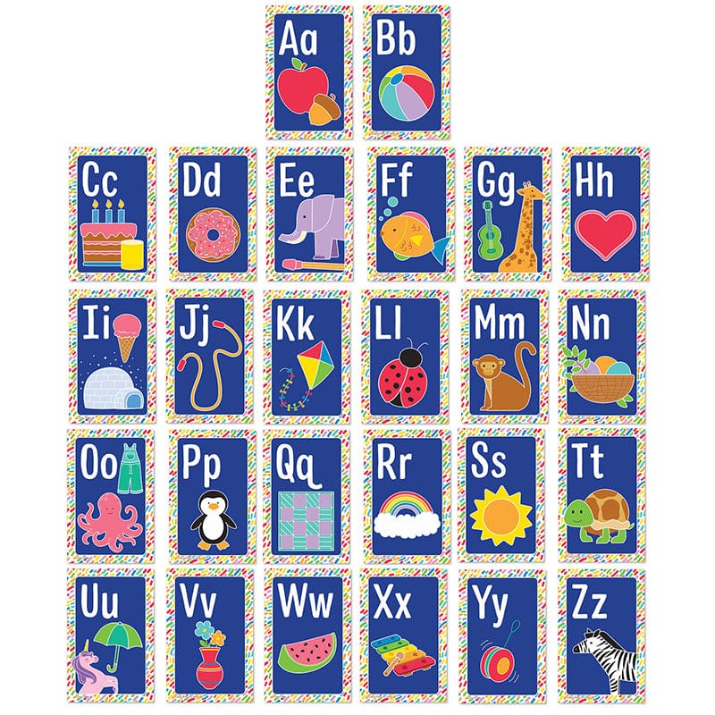 Mini Posters Alphabet Poster Set (Pack of 6) - Classroom Theme - Carson Dellosa Education