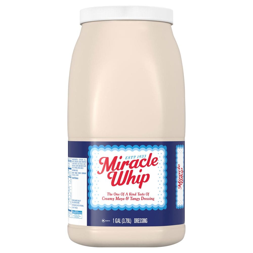 Miracle Whip Original Mayo-like Dressing (1 gal.) - Condiments Oils & Sauces - Miracle Whip