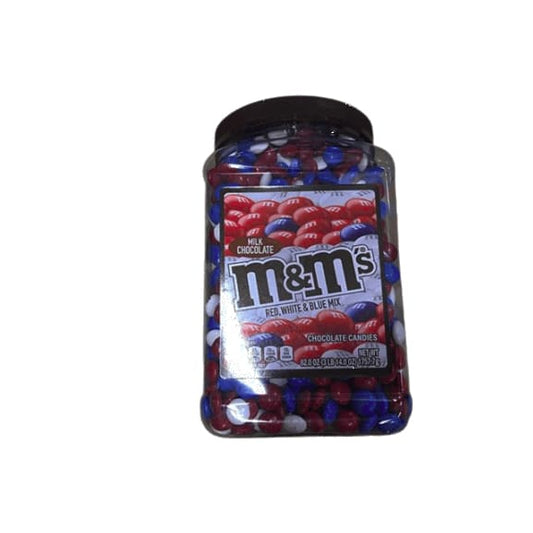 M&M's® Red White & Blue Peanut Butter Chocolate Candies, 34 oz