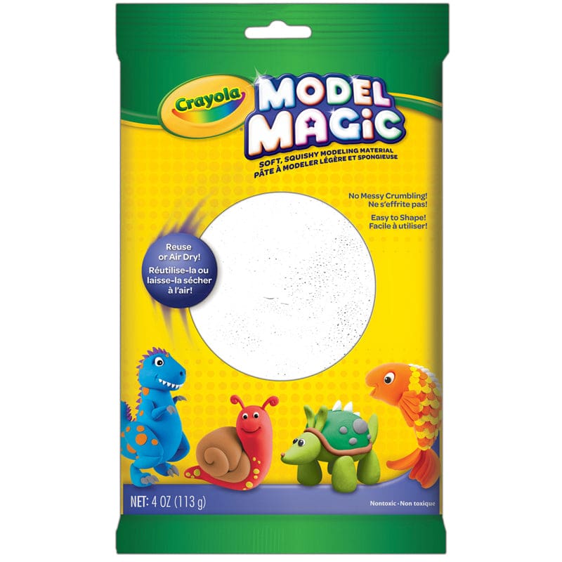 Model Magic 4Oz White (Pack of 12) - Clay & Clay Tools - Crayola LLC