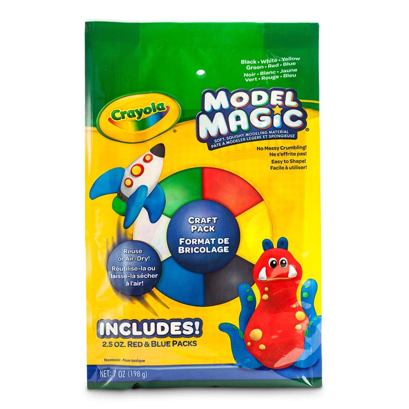 Model Magic Craft Pack 6Pk (Pack of 6) - Dough & Dough Tools - Crayola LLC