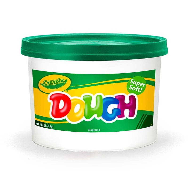 Modeling Dough 3Lb Bucket Green (Pack of 6) - Dough & Dough Tools - Crayola LLC