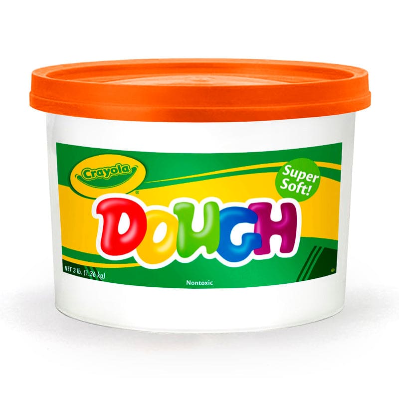 Modeling Dough 3Lb Bucket Orange (Pack of 6) - Dough & Dough Tools - Crayola LLC