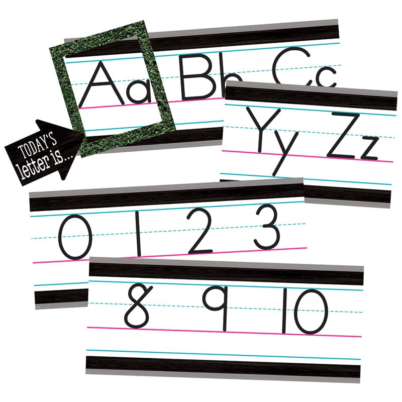 Modern Farmhouse Alphabt Line Bb St (Pack of 3) - Alphabet Lines - Teacher Created Resources