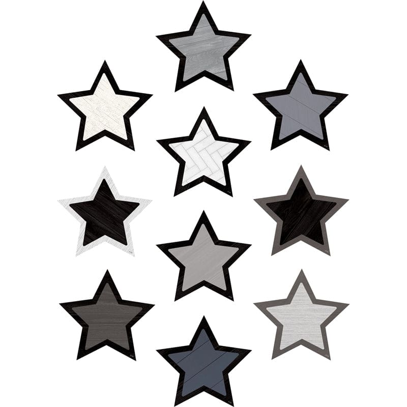 Modern Farmhouse Stars Accents (Pack of 8) - Accents - Teacher Created Resources