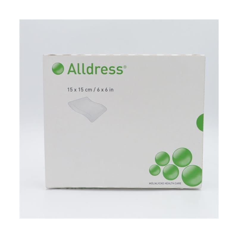 Molnlycke Alldress 6 X 6 Dressing Box of 10 - Wound Care >> Advanced Wound Care >> Composite Dressings - Molnlycke