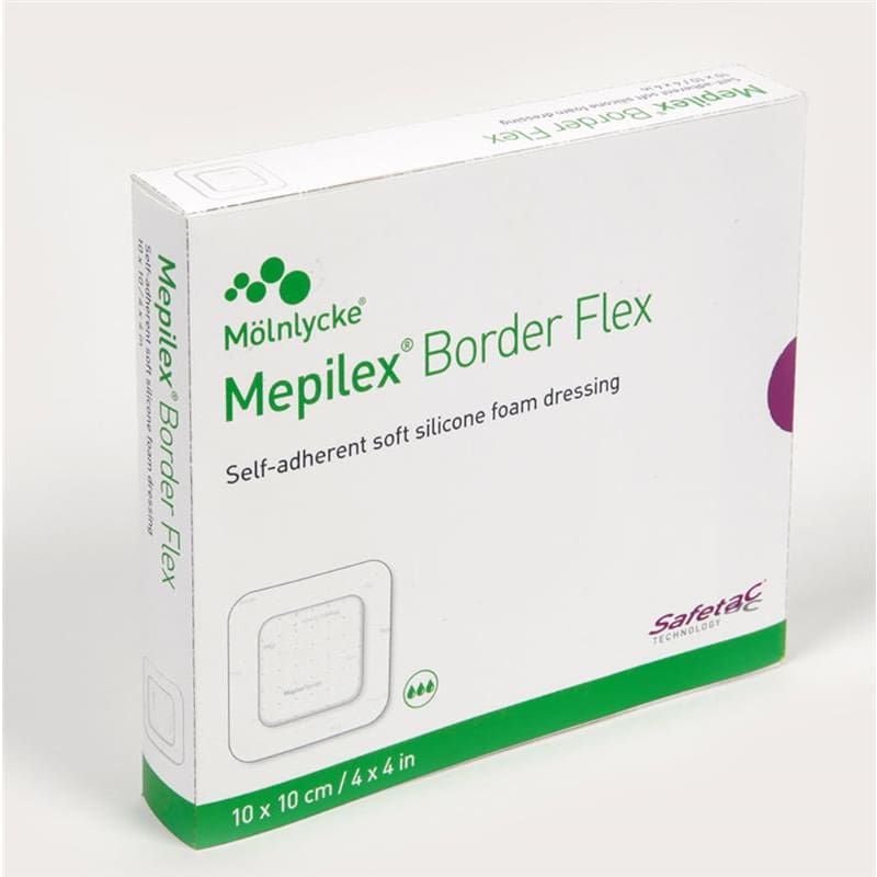 Molnlycke Mepilex Adhesive Border Flex 3 X 3 Box of 5 - Wound Care >> Advanced Wound Care >> Foam Dressings - Molnlycke