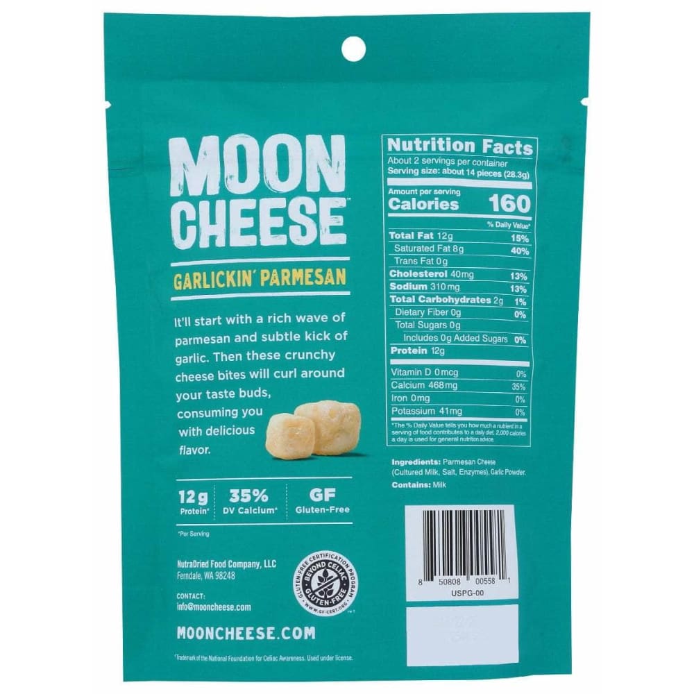 MOON CHEESE Moon Cheese Garlickin Parmesan, 2 Oz