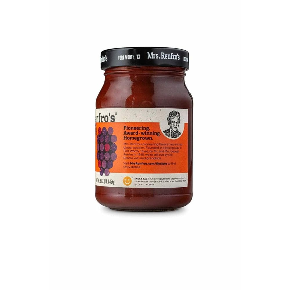 MRS RENFRO Mrs Renfro Blackberry Serrano Salsa, 16 Oz