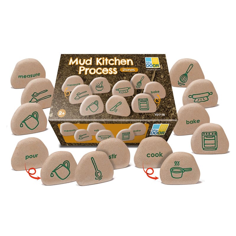 Mud Kitchen Process Stones - Hands-On Activities - Yellow Door Us LLC