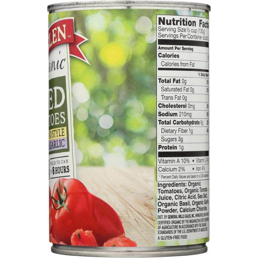 Muir Glen Muir Glen Organic Diced Tomatoes With Basil And Garlic, 14.5 oz