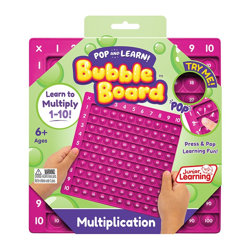 Multiplication Pop & Learn Board - Multiplication & Division - Junior Learning