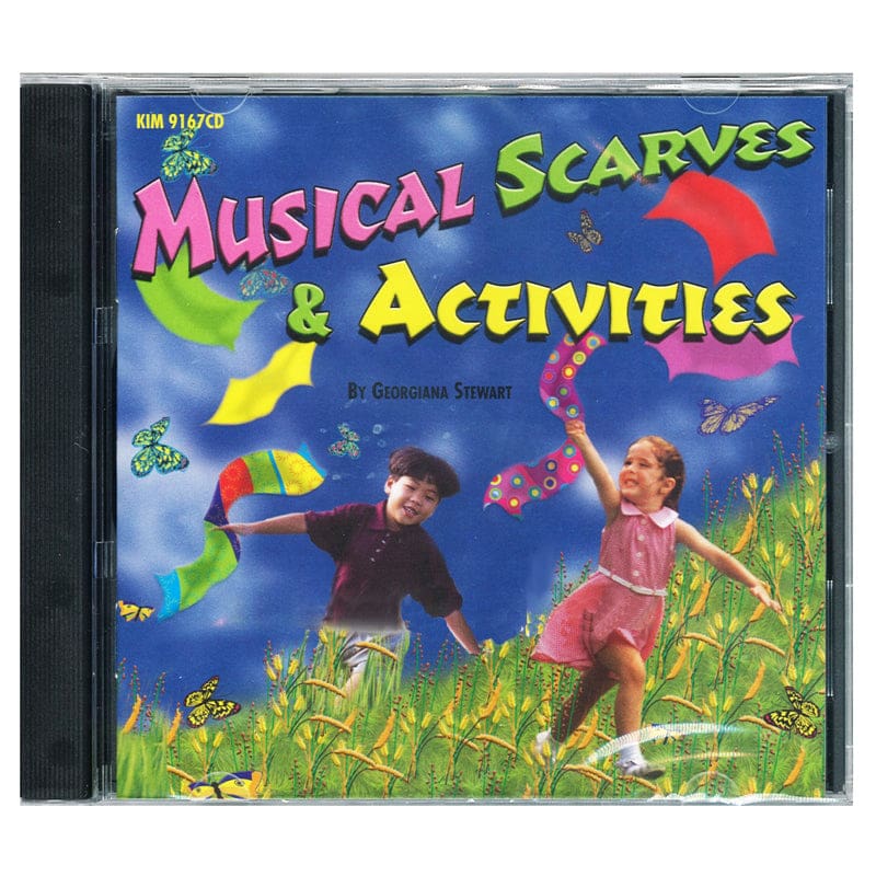 Musical Scarves & Activities Cd Ages 3-8 (Pack of 2) - CDs - Kimbo Educational