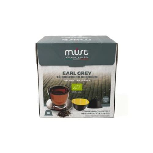 Must Earl Grey Organic Tea Leaves Dolce Gusto Capsules 16 pcs. - MUST