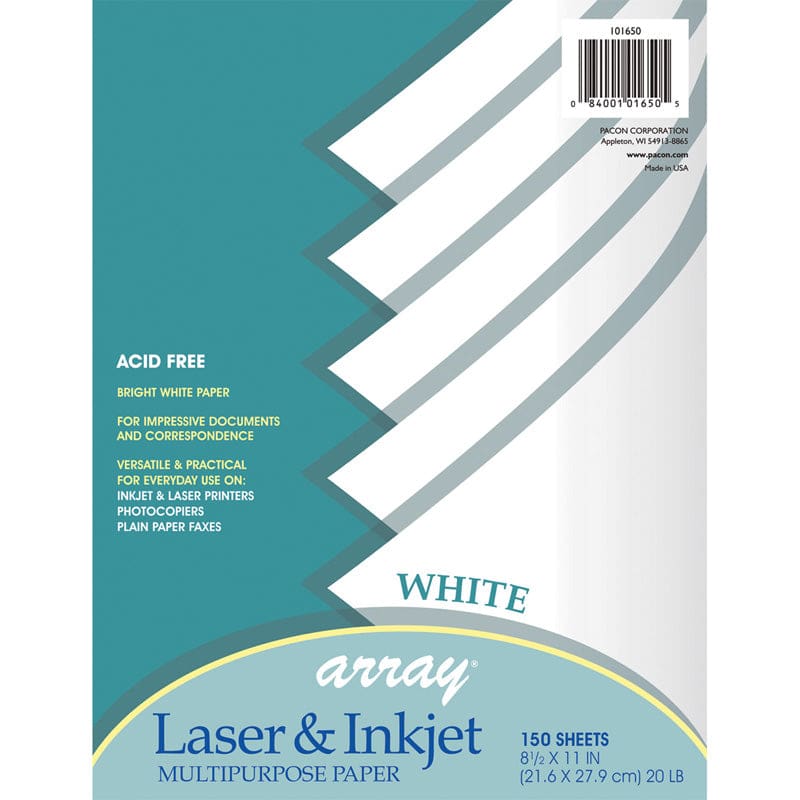 Mutli Purpose Paper Wht 150 Sheets (Pack of 6) - Design Paper/Computer Paper - Dixon Ticonderoga Co - Pacon