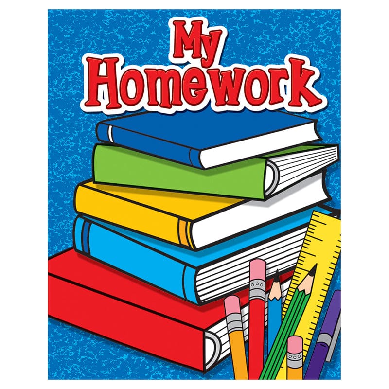 My Homework Pocket Folder (Pack of 12) - Folders - Teacher Created Resources