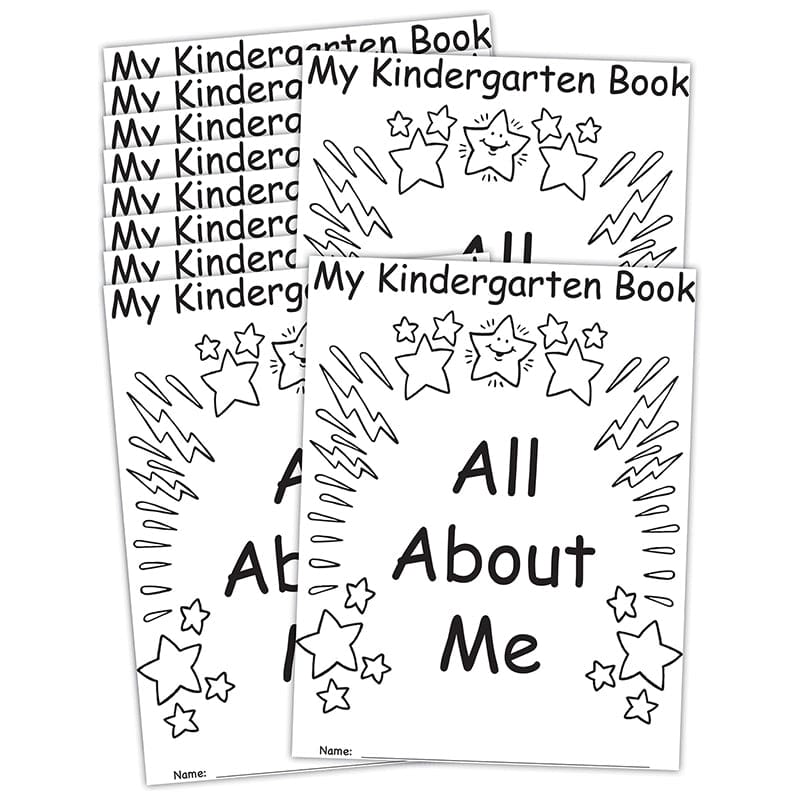 My Kindergarten All About Me 10Pk - Self Awareness - Teacher Created Resources