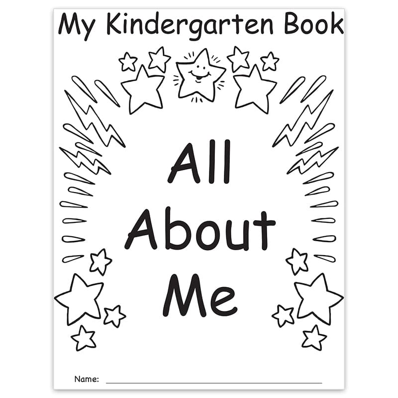 My Kindergarten All About Me (Pack of 12) - Self Awareness - Teacher Created Resources